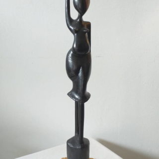 Grande statuette africaine en bois