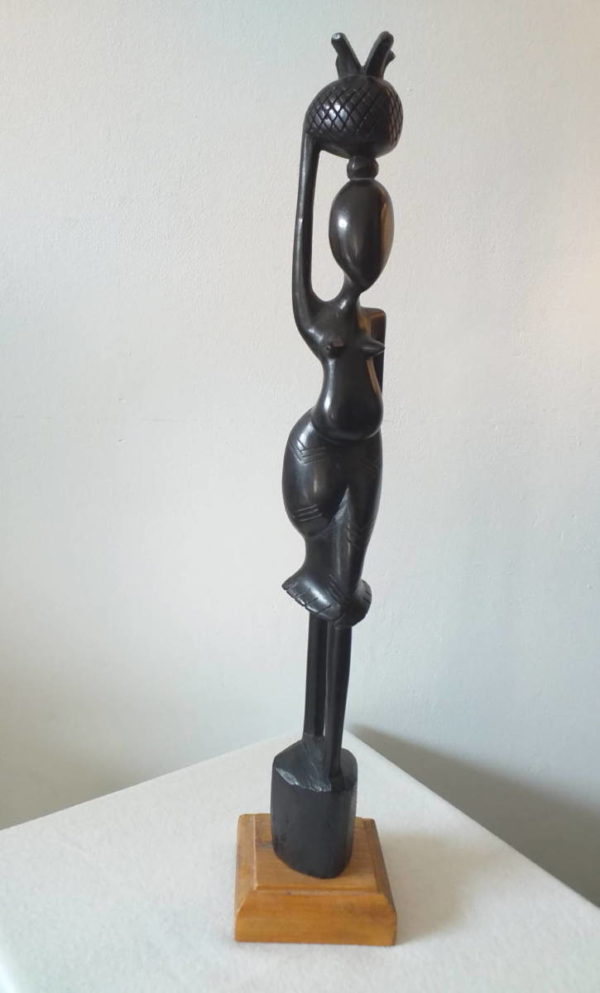 Grande statuette africaine en bois