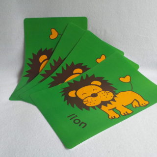 Set de table Lion d'Afrique pour enfant