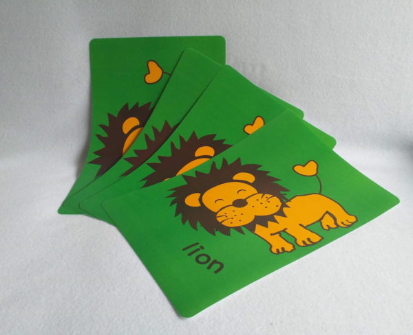 Set de table Lion d'Afrique pour enfant