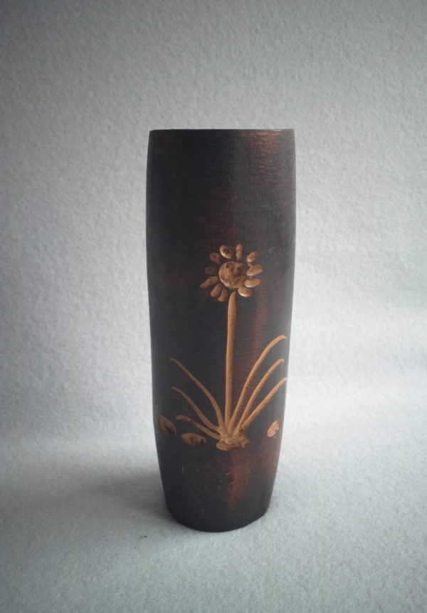 Vase en bambou naturel