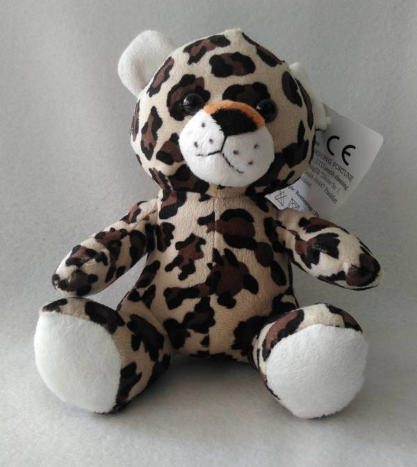 Peluche doudou panthère léopard